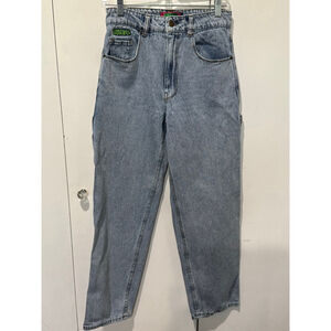 Women's EMPYRE Tori acid wash high rise carpenter Denim Jeans Size 6